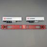 Double wagon-poche Sdggmrss 738, DB AG, Ep. VI - Marklin 47470 - HO 1/87