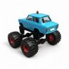 Monster-Truck Trabant P601, Bleu Cyan, Busch 53110 - HO 1/87