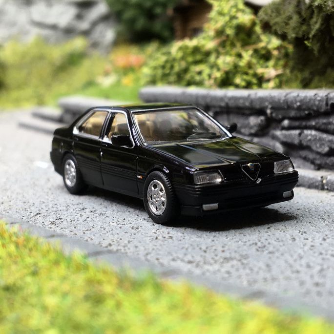 Alfa roméo 164, Noire, 1988 - PCX870433 - HO 1/87