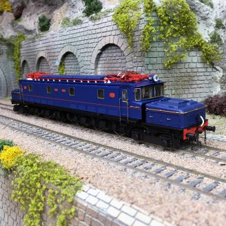 Locomotive électrique lourde classe 7200, bleue, Norte, Ep. III - Electrotren HE2024 - HO 1/87