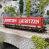 Wagon poche porte conteneurs, Sdgms, "Lauritzen", AAE Cargo, Ep. V - Marklin 47439 - HO 1/87