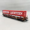 Wagon poche porte conteneurs, Sdgms, "Lauritzen", AAE Cargo, Ep. V - Marklin 47439 - HO 1/87