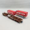 Wagon poche porte conteneurs, Sdgms, "Lauritzen", AAE Cargo, Ep. V - Marklin 47439 - HO 1/87