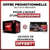 Offre Promotionnelle - Coffret Aérographe Expert - Prince August AX12 + Démarrage 8 teintes BPA01