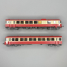 Autorail EAD X4691 + XR8688, toit rouge, Lyon-Vaise, Sncf, Ep. V et VI - LSMODELS 10064 - HO 1/87