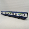 Voiture DEV AO couchettes 2 CL, B9C9, Sncf, Ep IV et V - REE VB-403 - HO 1/87