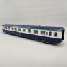 Voiture DEV AO couchettes 2 CL, B9C9, Sncf, Ep IV et V - REE VB-404 - HO 1/87