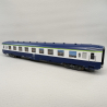 Voiture DEV AO couchettes 2 CL, B9C9, Sncf, Ep IV et V - REE VB-404 - HO 1/87