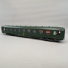 Voiture DEV AO couchettes 2 CL, B9C9,vert 301,  Sncf, Ep IV - REE VB-406 - HO 1/87