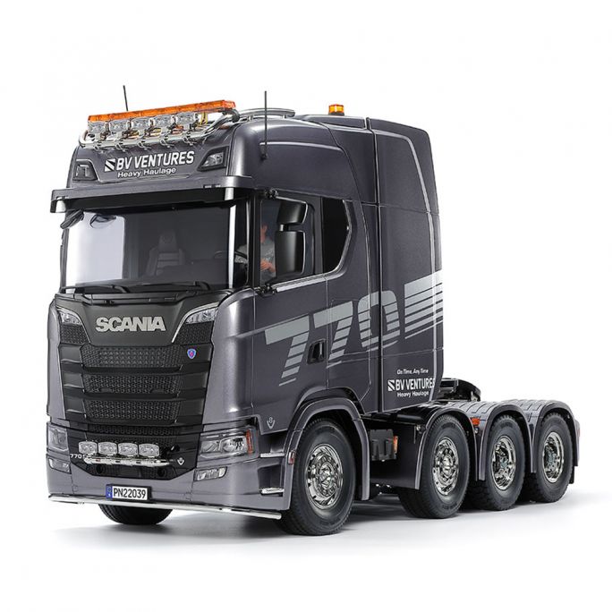 Camion Scania 770 S 8x4/4 Gun Metal, en Kit - TAMIYA 56376 - 1/14