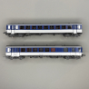 Autorail EAD X4638 + XR8650, TER, Nevers, Sncf, Ep. V - LSMODELS 11532 - HO 1/87