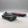 Wagon Porte-char SNCF Ep.IV + Char AMX 30 "FLANDRES" - REE MODELES WBA029 - HO 1/87