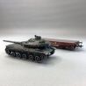 Wagon Porte-char SNCF Ep.V + Char AMX 30 "DU BREUIL" - REE MODELES WBA035 - HO 1/87