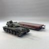 Wagon Porte-char SNCF Ep.IV + Char AMX 30 "PROVENCE" - REE MODELES WBA032 - HO 1/87