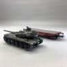 Wagon Porte-char SNCF Ep.V + Char AMX 30 "ULM" - REE MODELES WBA036 - HO 1/87