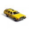 Ford LTD Station Wagon "Big Apple Cab", Jaune - Brekina 19633 - HO 1/87