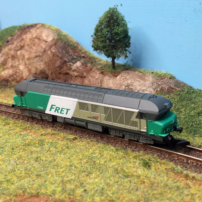 Locomotive diesel CC 72035 Fret SNCF, Ep V - AZAR MODELS L02-FR1 - Z 1/220