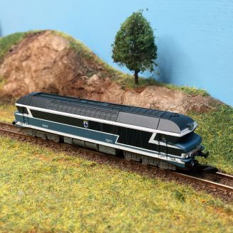 Locomotive diesel CC 72071 SNCF, Ep IV - AZAR MODELS L02-BL1 - Z 1/220