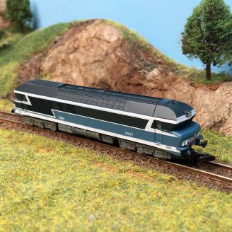 Locomotive diesel CC 72024 SNCF, Digital, Ep IV - AZAR MODELS L02-BL2 - Z 1/220