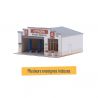 Garage français en kit, plusieurs enseignes - AZAR BAT001 - Z 1/220