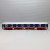 Voiture lit WLABmee, livrée bleu/rouge, version actuelle, RZD, Ep. V - LSMODELS 48200 - HO 1/87