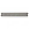 Rail droit G1, Ballast blanc aspect neige, 230 mm - ROCO 42500 - HO 1/87