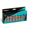 Figure Color Series, 8x18ml – Face & Skin Tones - Vallejo 70.124 