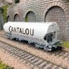 Wagon silo sucrier SNCF "Chocolaterie Cantalou" Ep. IV - JOUEF HJS6304 - HO 1/87