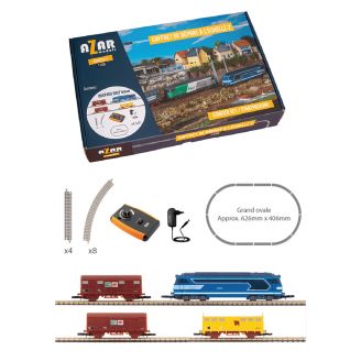 Coffret de départ BB67400 bleue, SNCF - AZAR AZP01 - Z 1/220