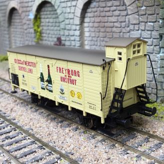 Wagon couvert G10 "Kloss & Foerster" KPEV, Ep. I - BRAWA 50969 - HO 1/87