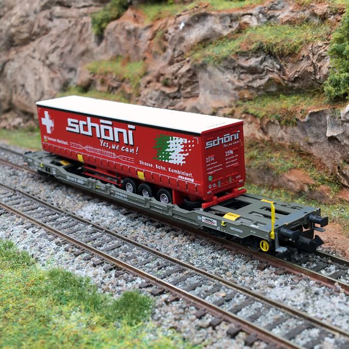 Wagon-poche type Sdgnss/T5, Hupac, Ep. VI - FLEISCHMANN 6660038