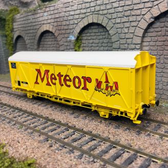 Wagon EVS "Meteor" gris/jaune, His, SNCF, Ep. IV - LSMODELS 30684 - HO 1/87