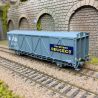 Wagon EVS "Peugeot" gris, Hs, SNCF, Ep. IV - LSMODELS 30685 - HO 1/87