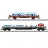 Wagons marchandises + Engins agricoles - MARKLIN 46405 - HO 1/87