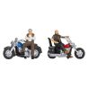 Bikers à moto - NOCH 15906 - HO 1/87