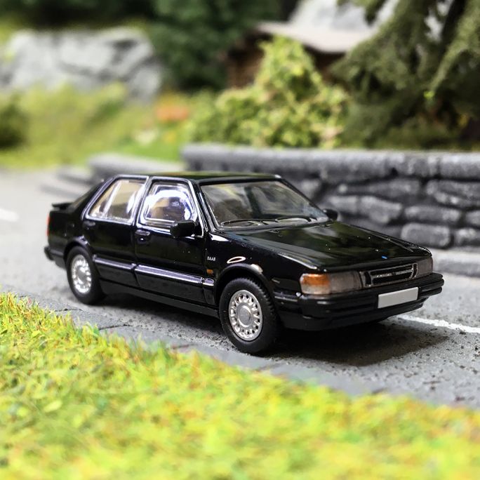 Saab 9000 CC, Noire - PCX87 0191 - HO 1/87