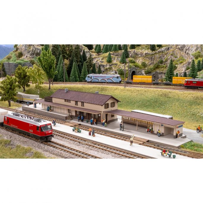 Gare de Bergün - NOCH 66005 - HO 1/87