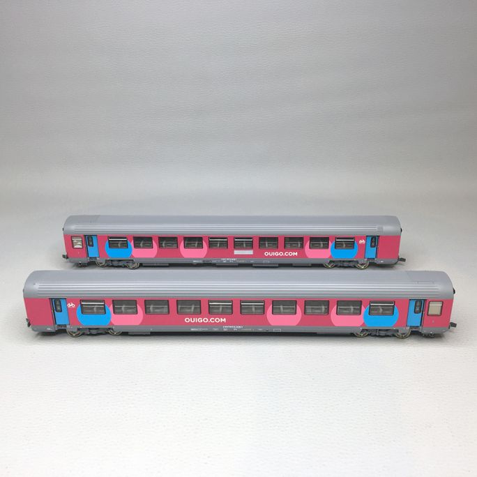 2 Voitures Corail, OUIGO, SNCF, Ep. VI - ROCO 6200024 - HO 1/87