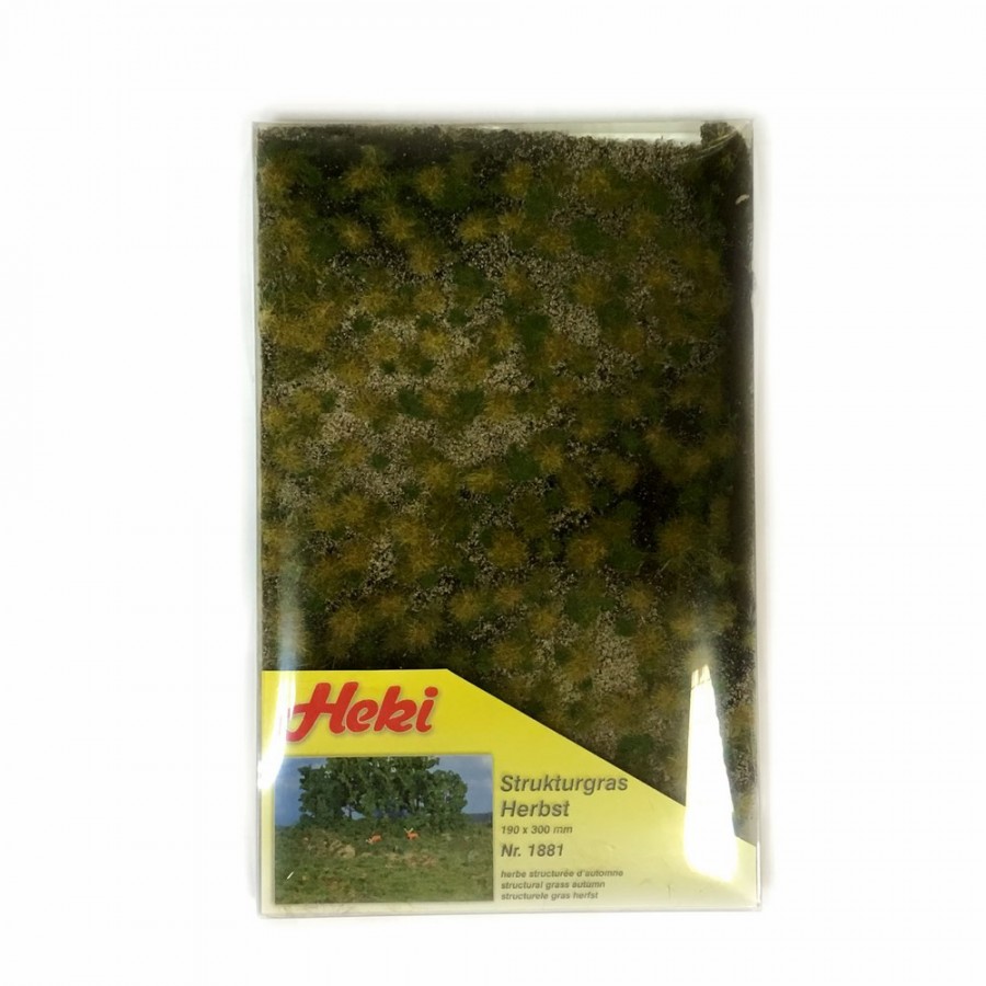 Tapis Herbe Modélisme Heki 1881  Modélisme & Diorama - BOIS MODÉLISME