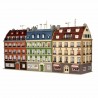 3 grandes maisons de villes maquette à monter -HO-1/87-VOLLMER 43780