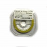 Fil souple de câblage souple jaune 0.8mm2 cuivre 20ml -AWG28J