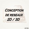 Conception de plans de réseaux en 2D ou 3D-Toutes échelles-ADT PR04