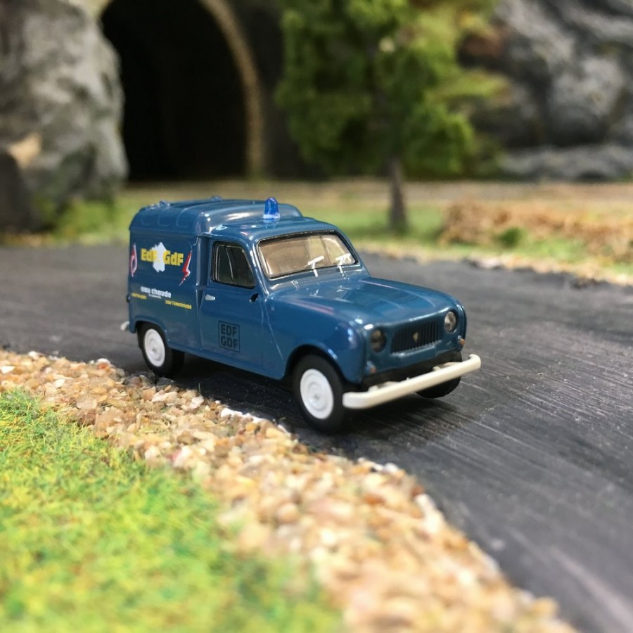 Renault 4L fourgonnette EDF-GDF-HO-1/87-BREKINA 14723