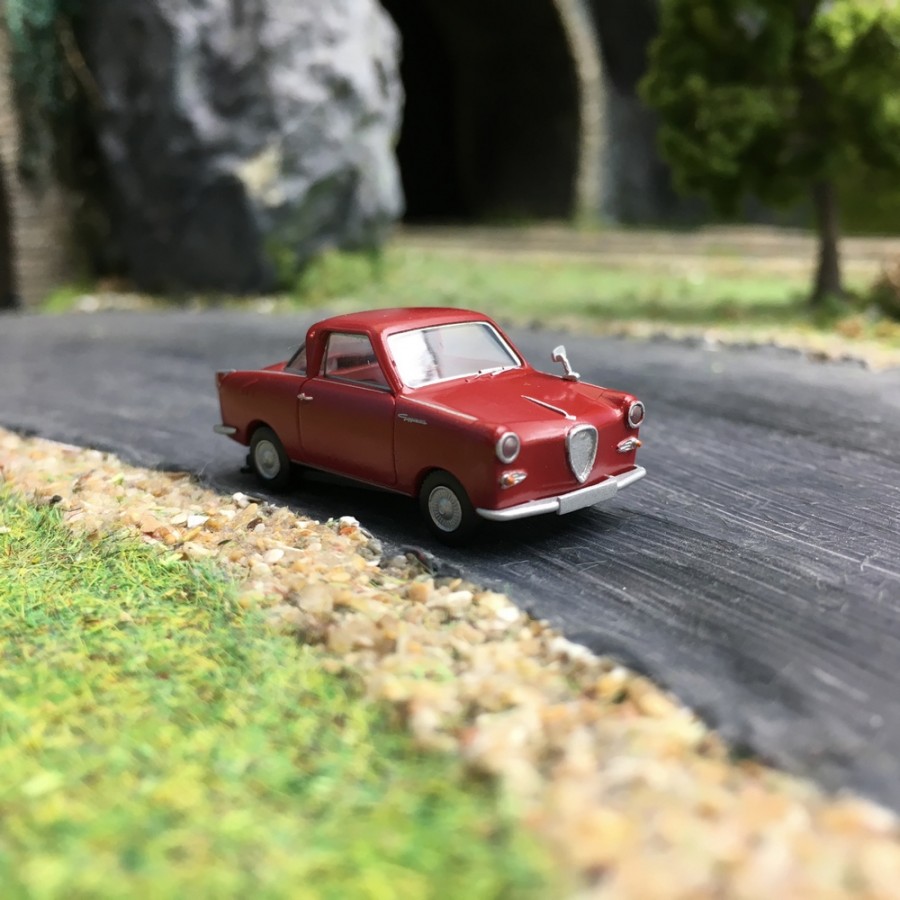 Goggomobil Coupé Rouge-HO 1/87-BREKINA 27854