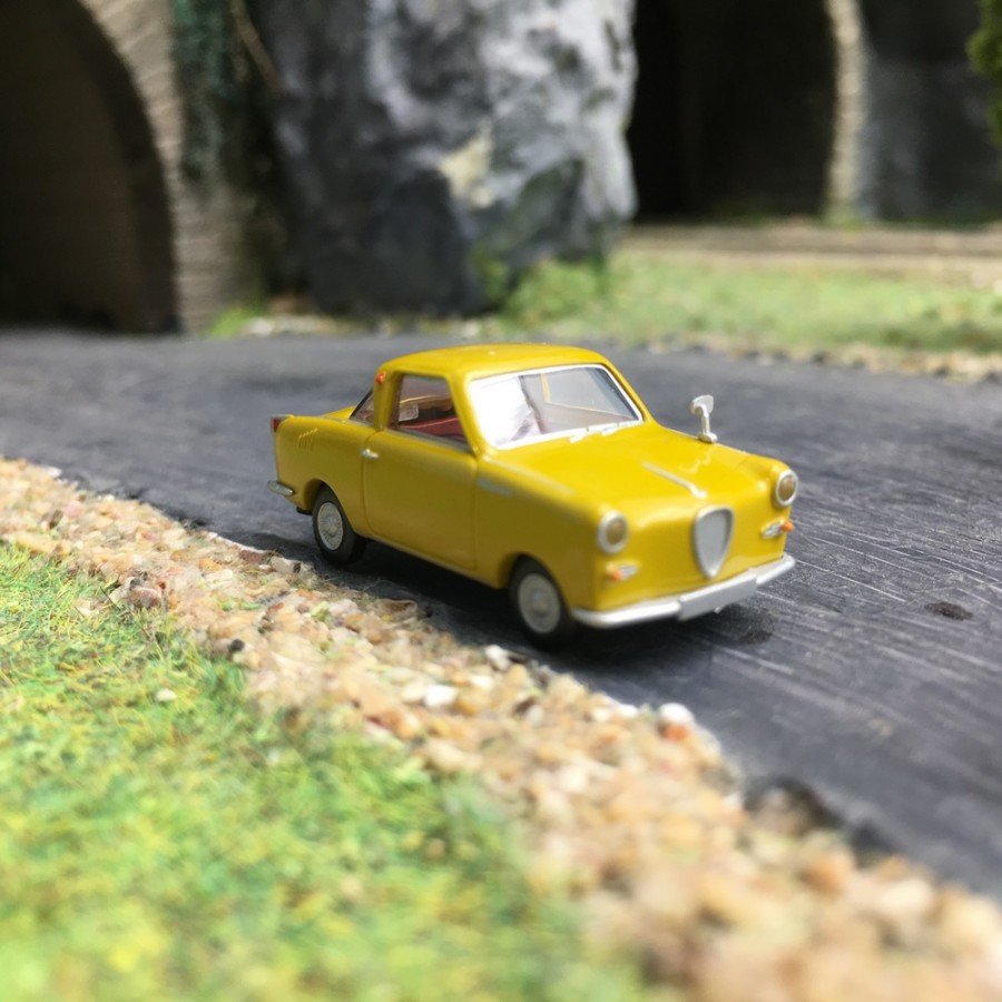 Goggomobil Coupé Jaune-HO 1/87-BREKINA 27857