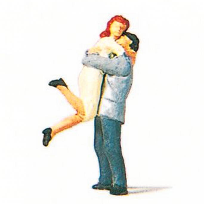 Couple heureux-HO 1/87-PREISER 28031