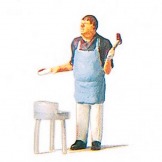 L'homme au Barbecue-HO 1/87-PREISER 28055