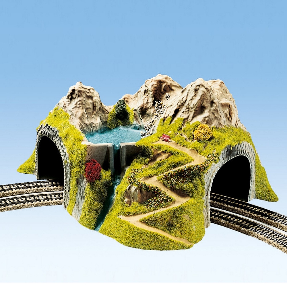NOCH Maquette Flocage Fibre Tunnel Personnage pour Train Miniature, Accessoires de décoration NOCH pour train électrique