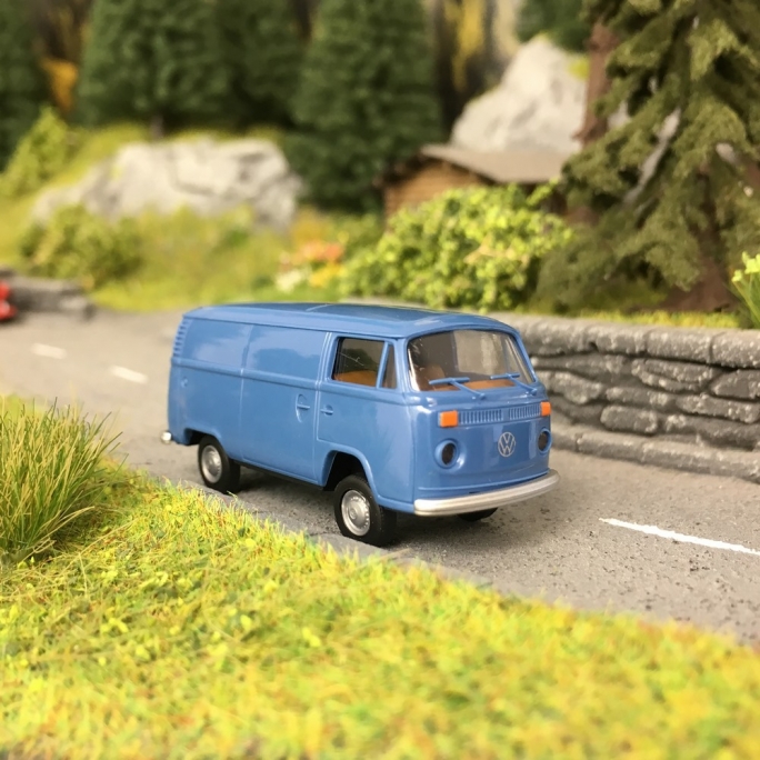 VW T2 Combi Bay Window Tôlé - HO 1/87 - BREKINA 33542