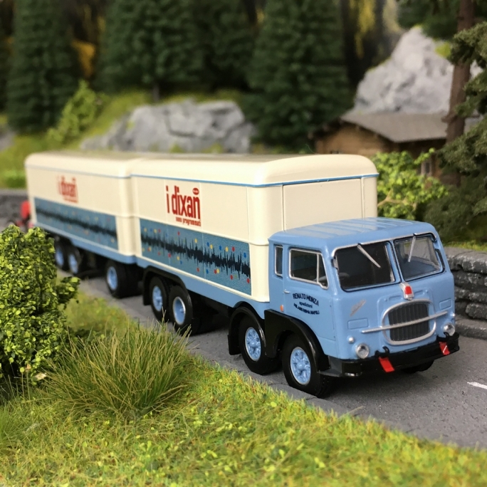 Camion FIAT 690 Millepiedi "IDIXAN"-HO 1/87-BREKINA 58428